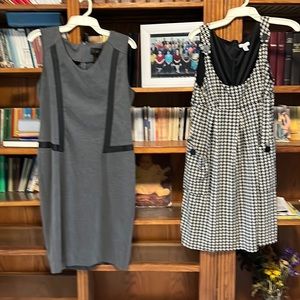 One is Dress Barn size 10 and the other IMAn large